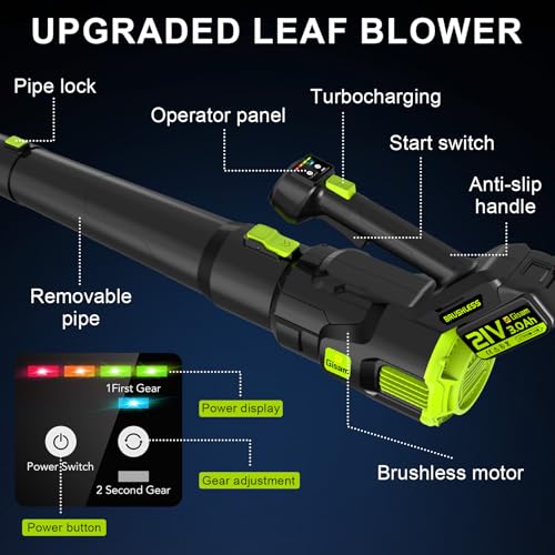 Soffiatore Batteria Gisam Elettrico Spazzole