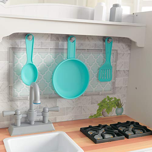 KidKraft Countryside Cucina Giocattolo in Legno Per Bambini con Accessori per Pentole e Frigorifero Magnetico, Giocattolo per Bambini 3  Anni, 53424 : Giochi e giocattoli