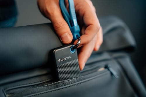 Verbatim Pocket SSD, 1 TB, Hard Disk Esterno, Portable Solid State Drive USB 3.2 Gen 2, per Mac, PC e console di gioco, nero/blu : Informatica