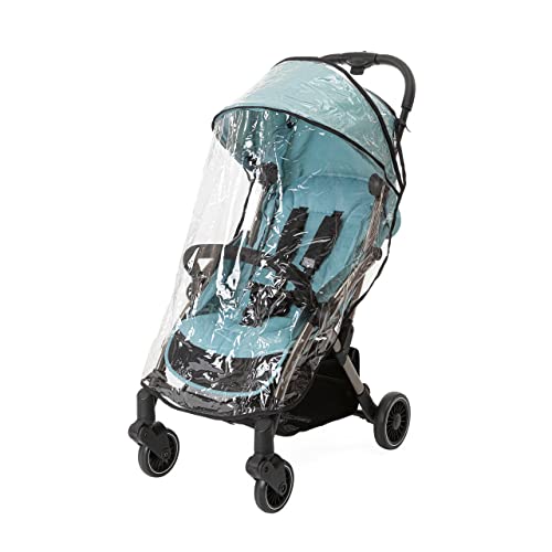 Chicco Cheerio Passeggino Leggero e Compatto da 0 mesi a 15kg (Portata Max 18kg), Passeggino Pieghevole, Posizione Nanna, Chiusura Automatica in 1 Gesto, Capotte Parasole e Parapioggia, Azzurro : Prima infanzia