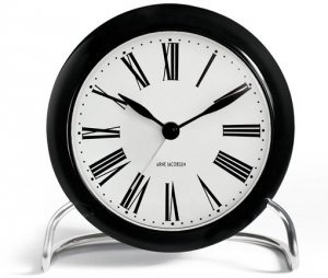 Rosendahl ARNE JACOBSEN Zegarek Stołowy - Budzik Biały - Bankers