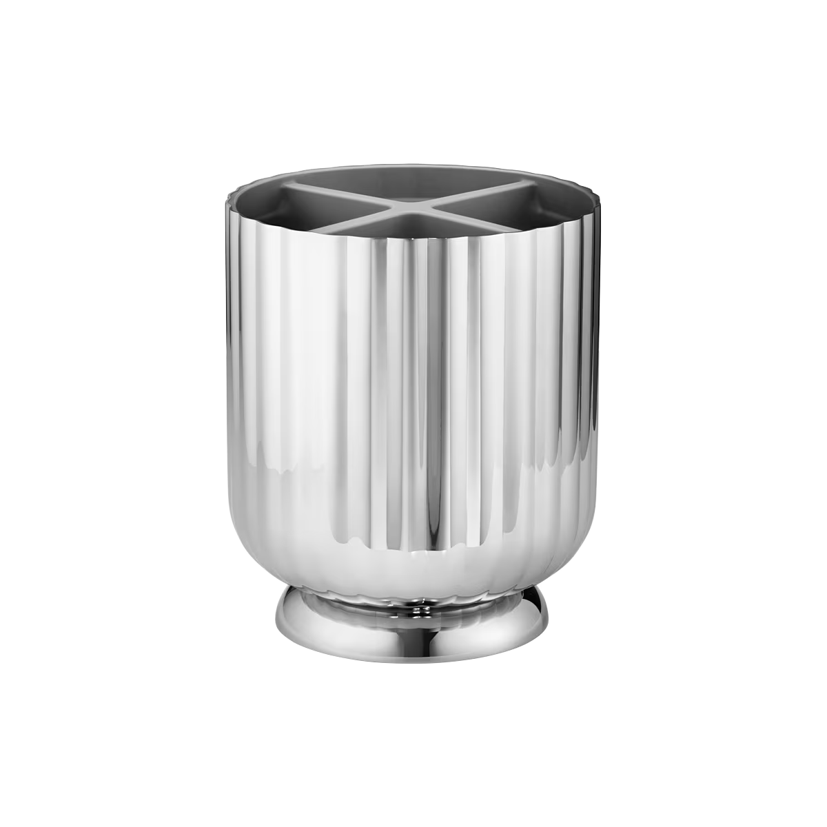 Georg Jensen BERNADOTTE Stalowy Pojemnik na Sztućce