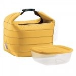 Guzzini HANDY ON THE GO Torba Termiczna z Pojemnikiem na Lunch / Zielona