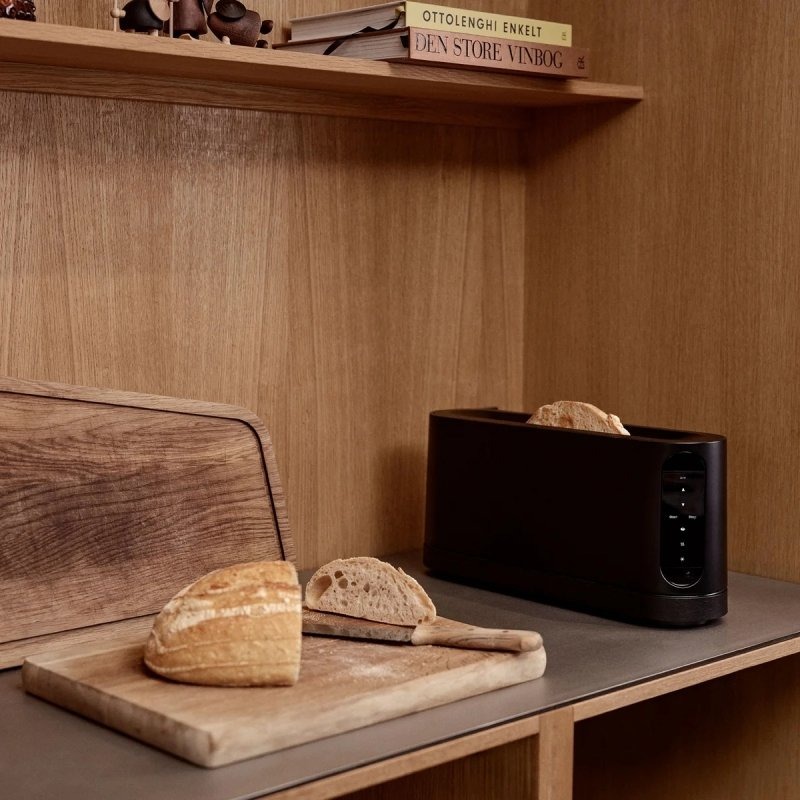 Jacob Jensen NORDIC Toster z Panelem Dotykowym LCD / Czarny