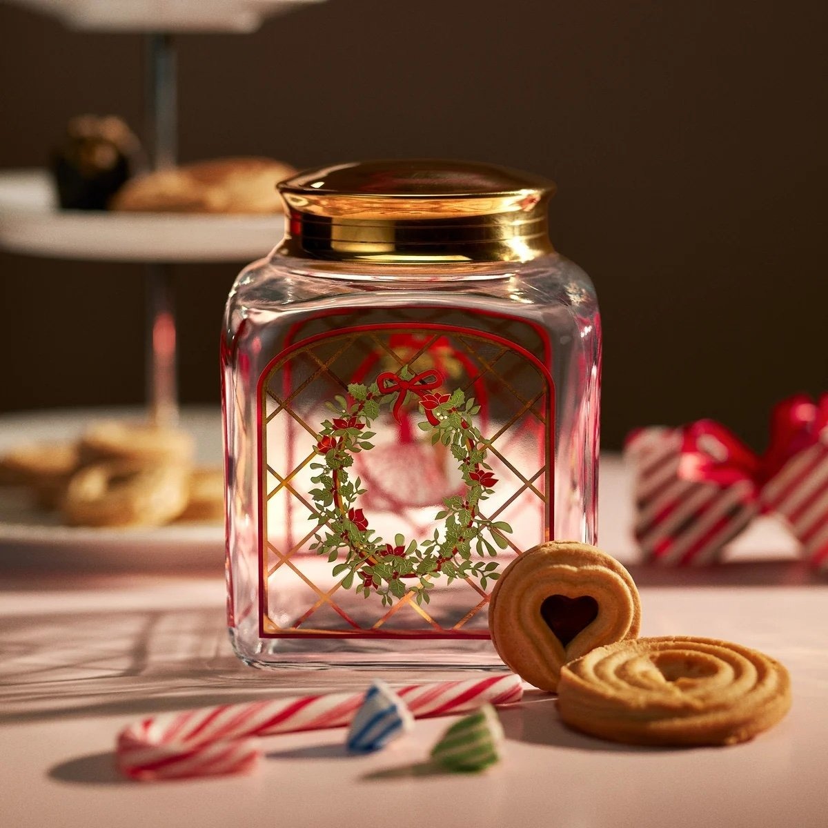 Holmegaard CHRISTMAS Świąteczny Pojemnik - Słoik na Ciasteczka / Edycja 2025