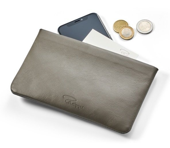 Philippi JEAN Saszetka - Skórzane Etui na Pieniądze, Dokumenty, Telefon