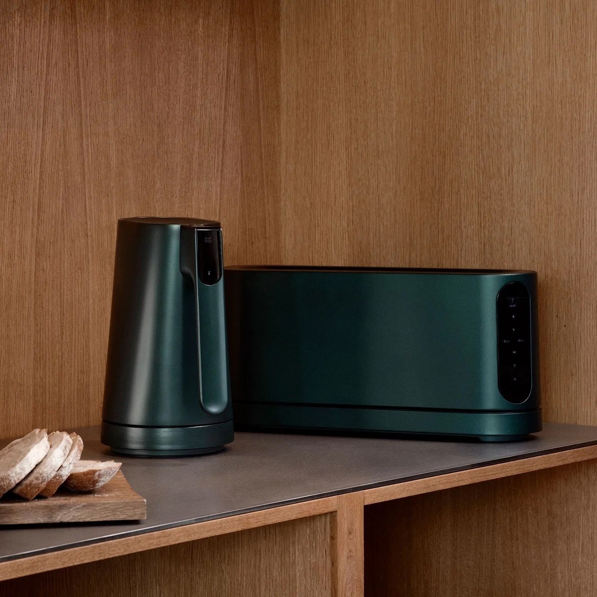 Jacob Jensen NORDIC Czajnik Elektryczny z Regulacją Temperatury 1,2 l / Ciemnozielony