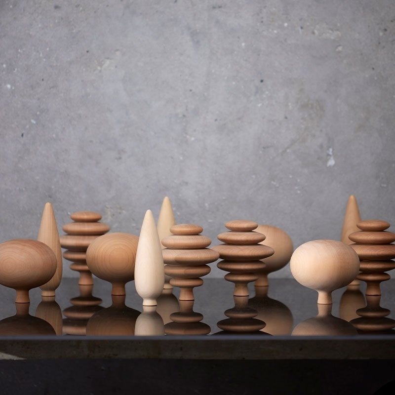 Andersen Furniture MY TREE Drewniana Figurka - Dekoracja Drzewo 16 cm / Kasztan