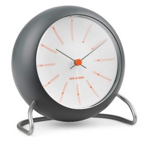 Rosendahl ARNE JACOBSEN Zegarek Stołowy - Budzik Ciemnoszary