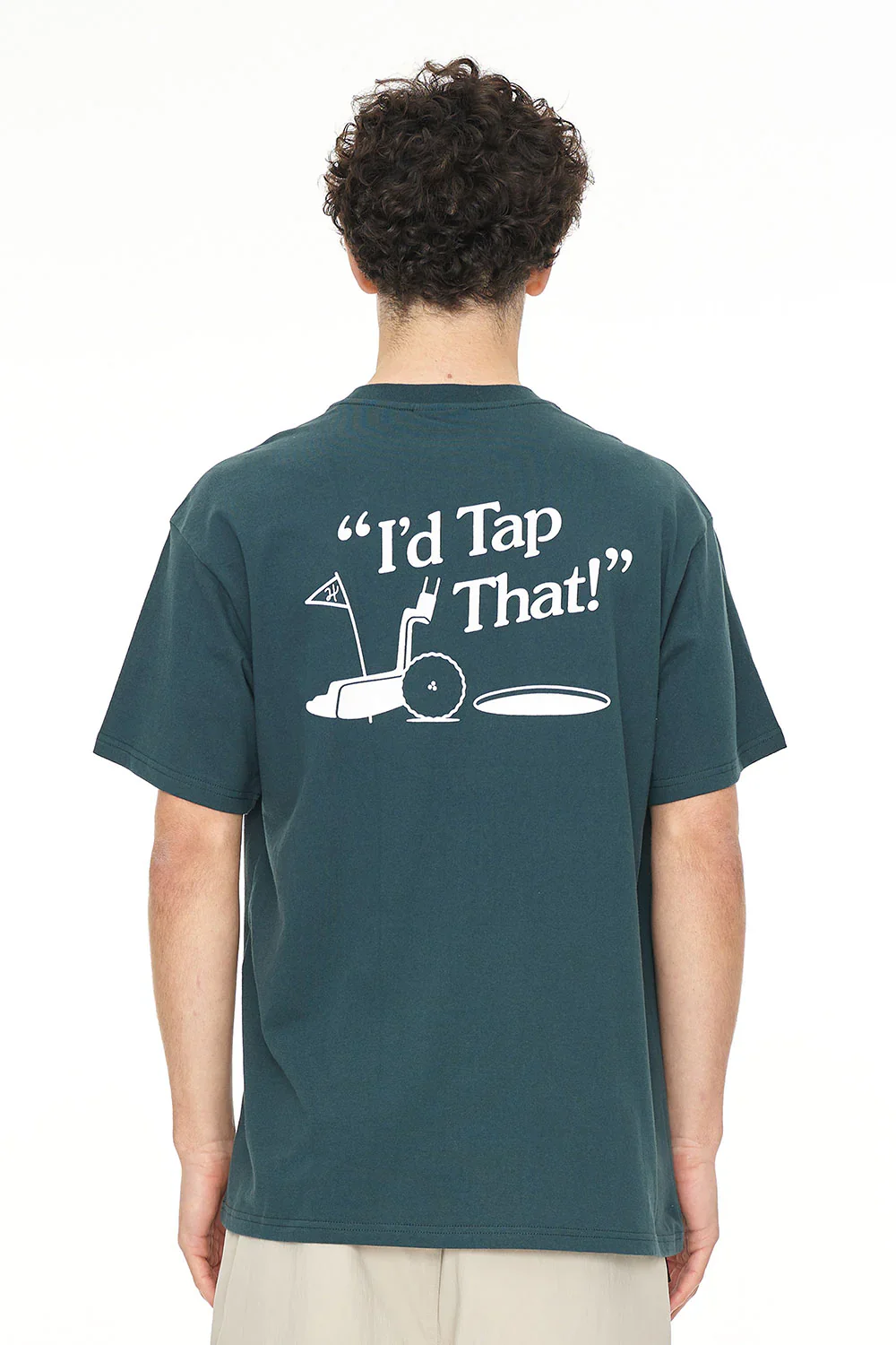 Huffer Men's Sup Tee 220/Tap That - Golf Green