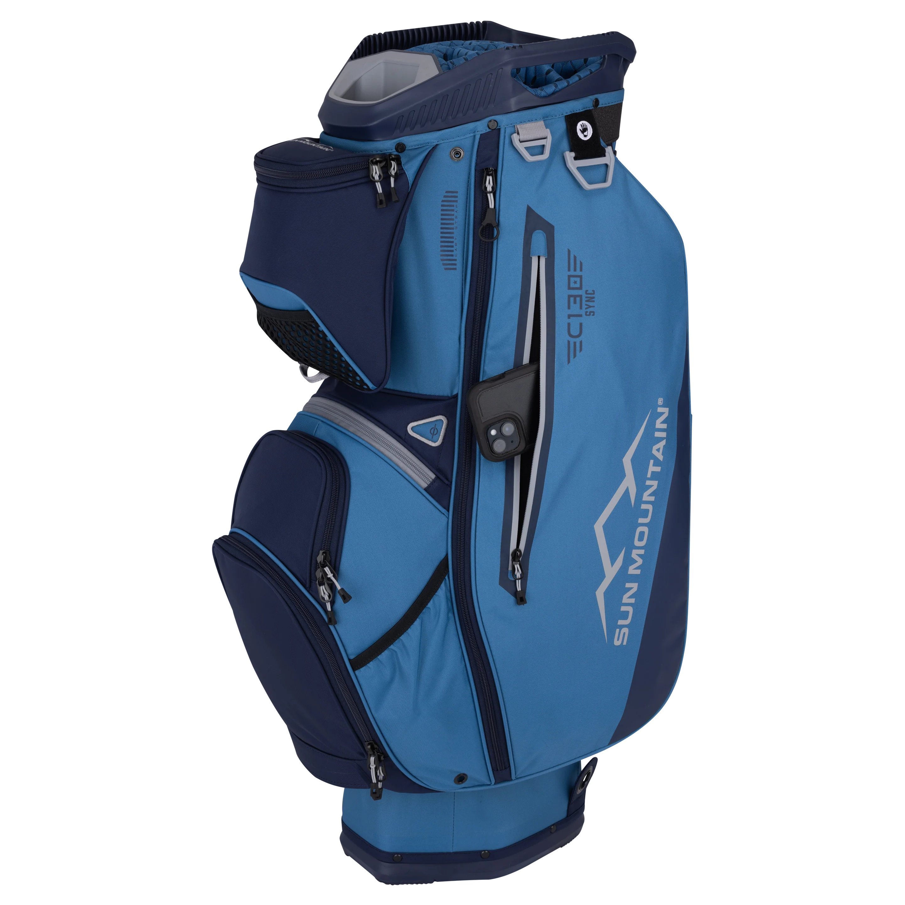 2025 Sun Mountain C130 Sync Cart Bag - Cavalry/Navy