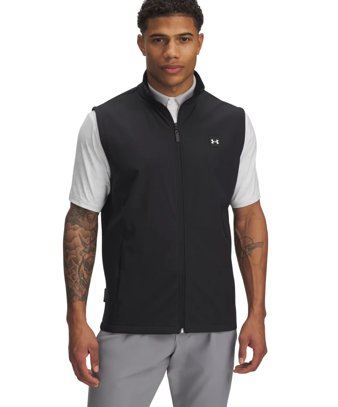 2025 Under Armour Men's Drive Pro Storm Vest - Black
