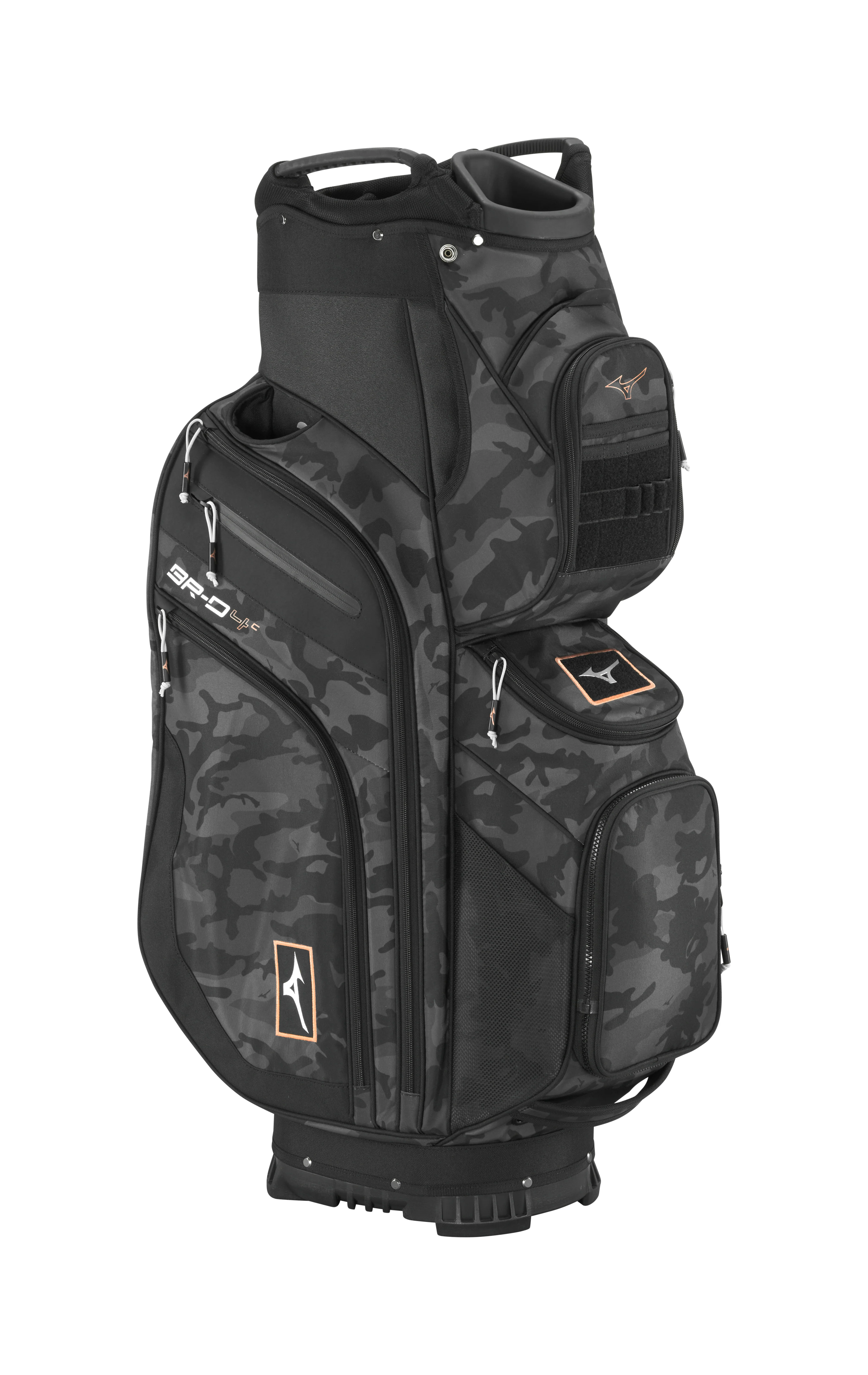Mizuno BR-D4 Cart Bag - Black Camo/Copper