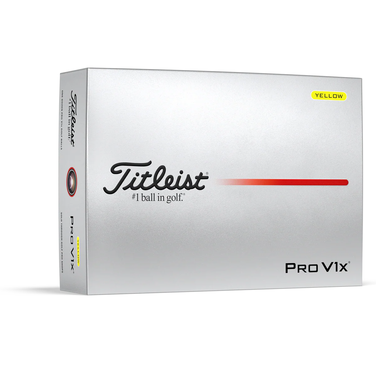 2025 Titleist Pro V1x Golf Ball - Yellow