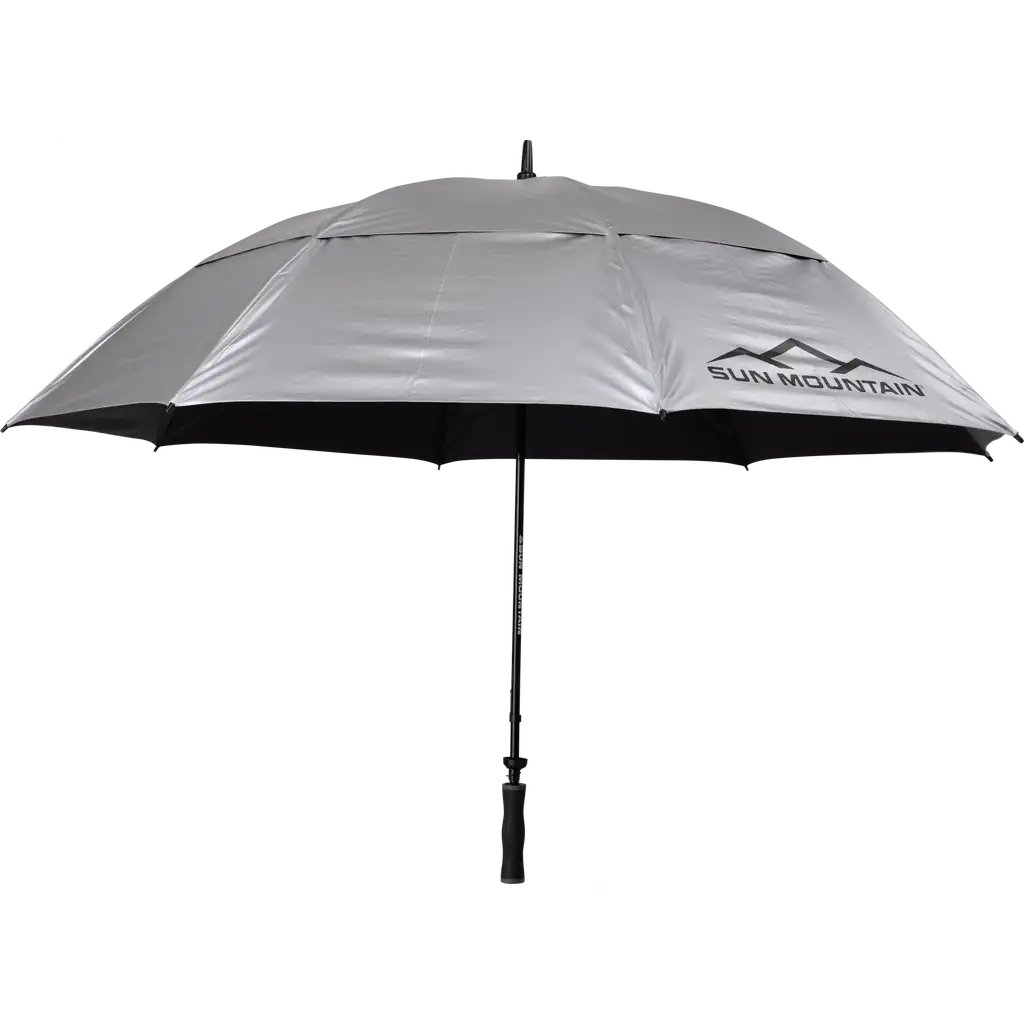 2025 Sun Mountain Solar Umbrella - Silver