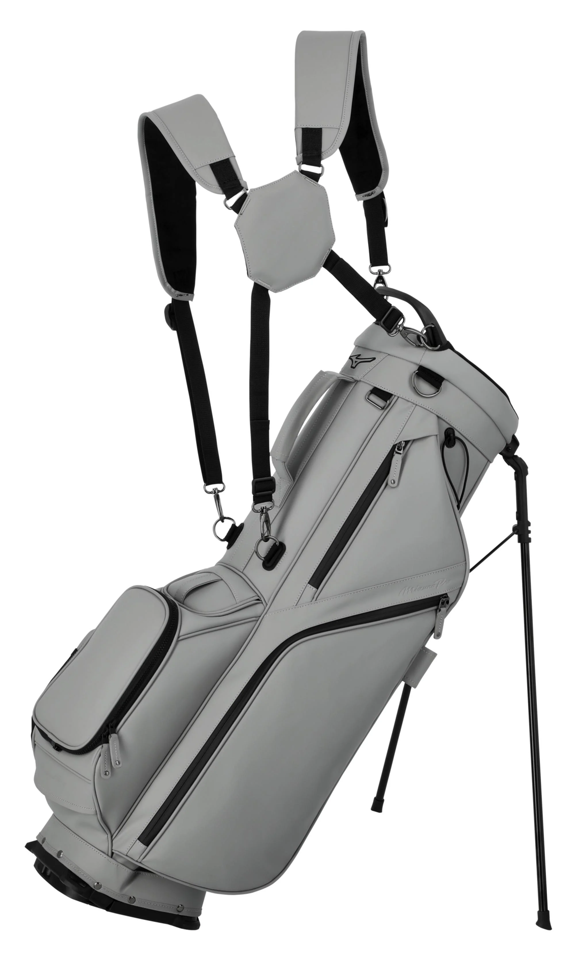 Mizuno Pro Stand Bag - Grey