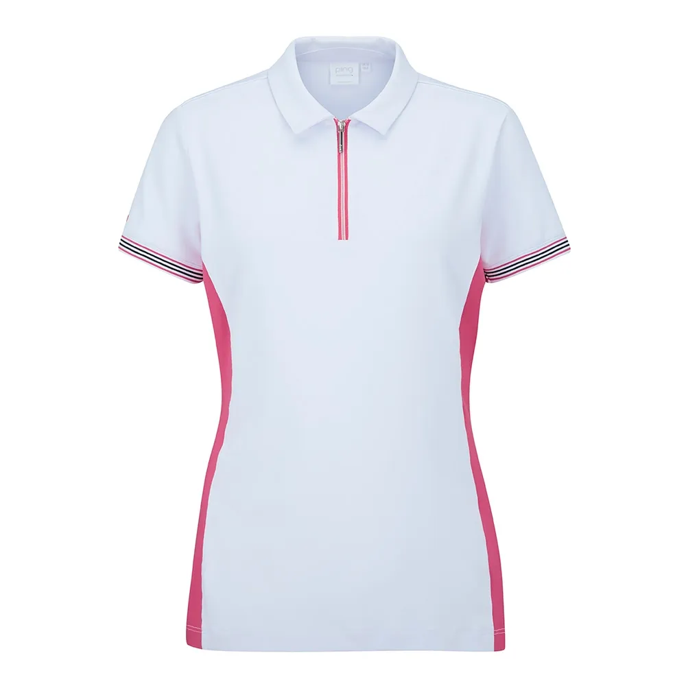 Ping Women's Kirby Polo - White/Pink