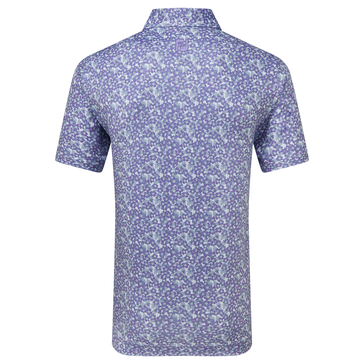 2024 FootJoy Men's Primrose Print Lisle Polo - Thistle