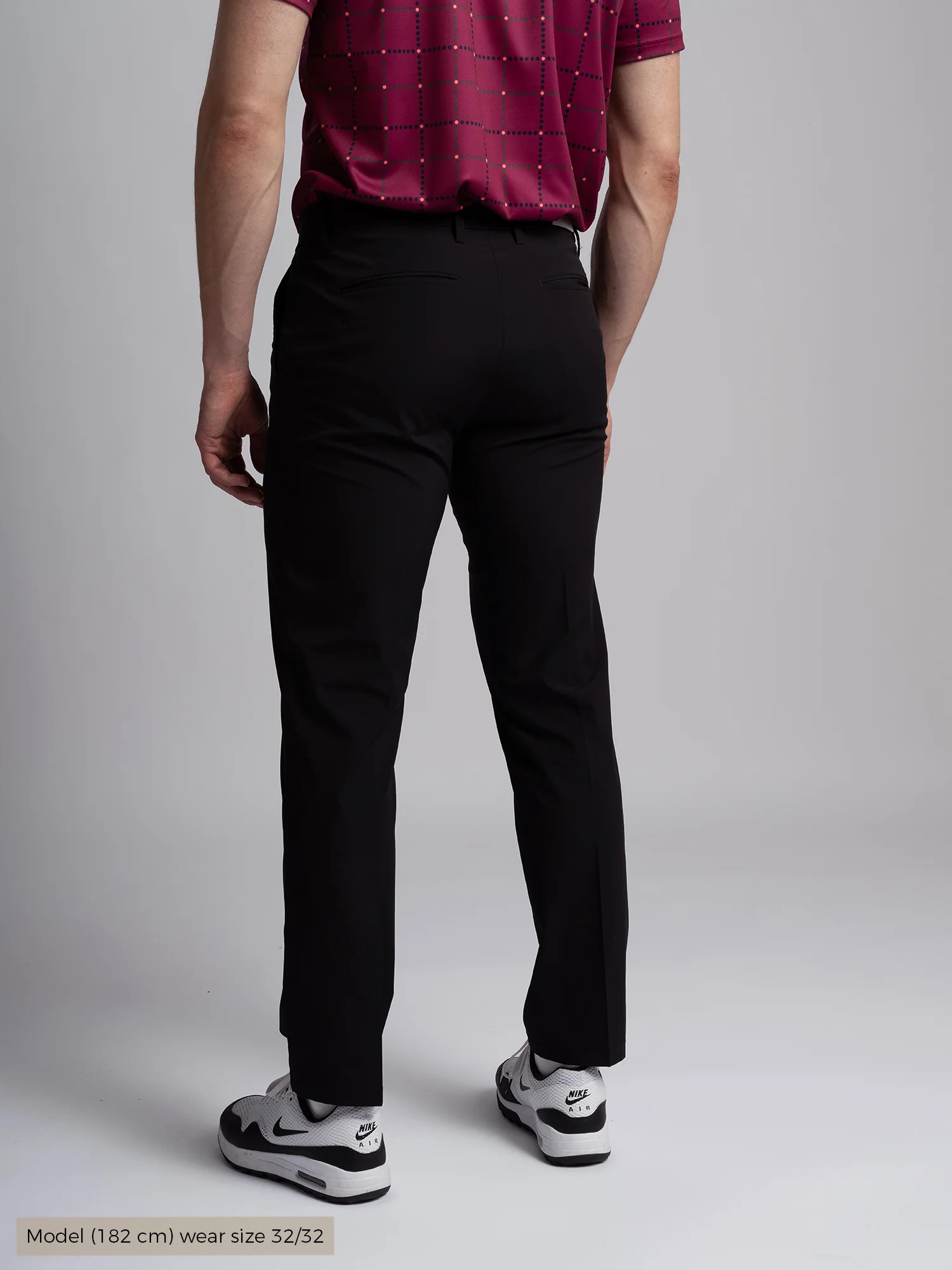 2025 Cross Byron Tech Chino - Black 32 Length