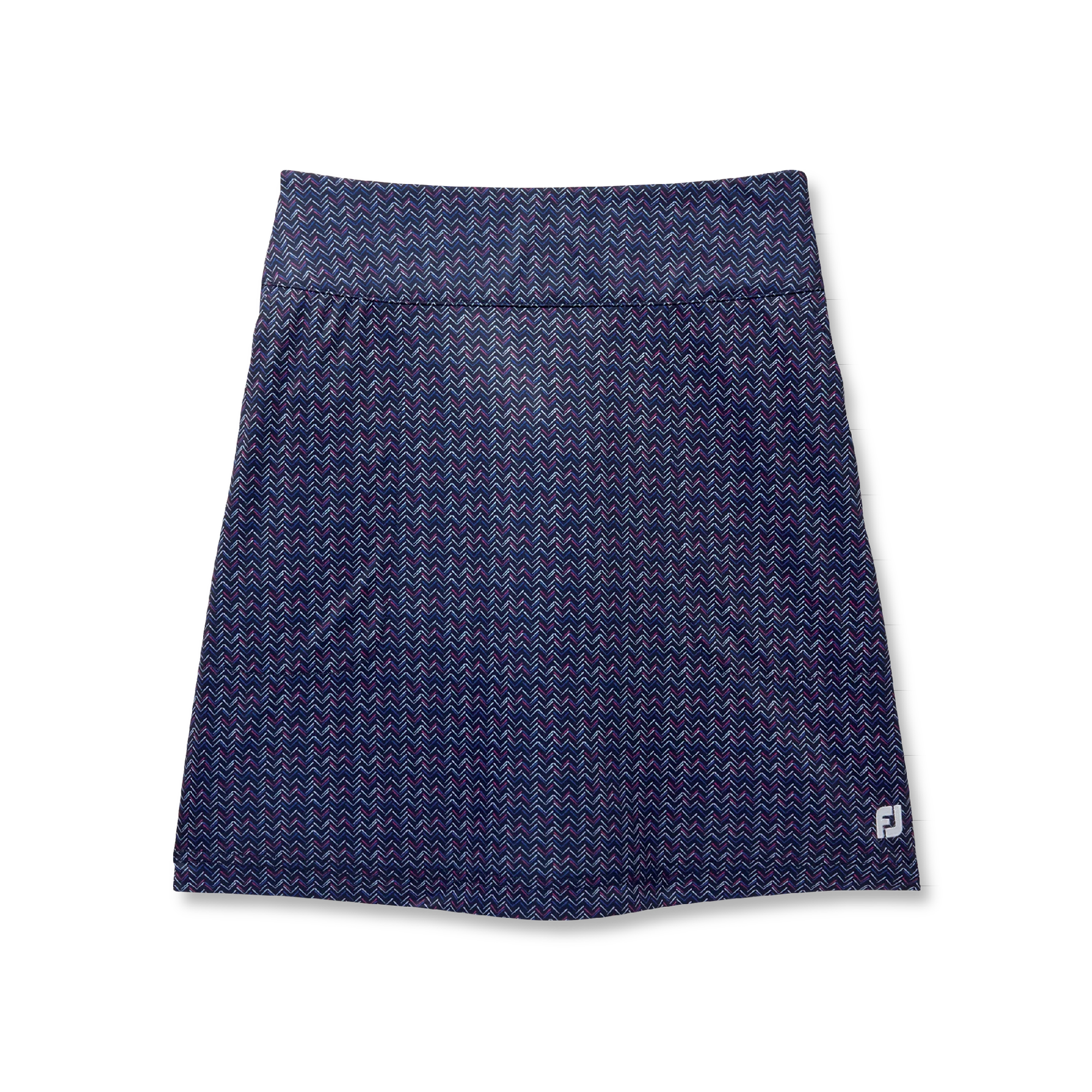 FootJoy Women's Chevron Print Knit Skort -  Navy