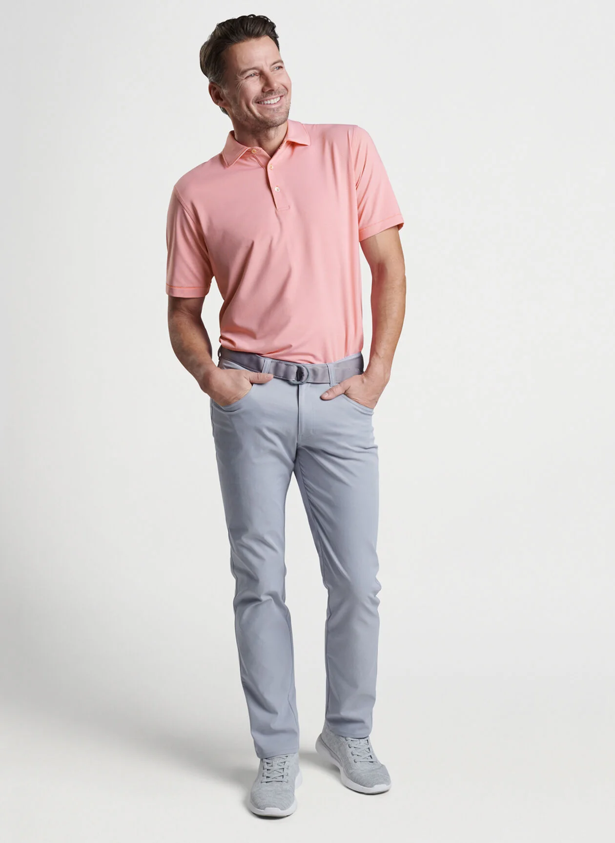 2024 Peter Millar Performance Five-Pocket Pant - Gale