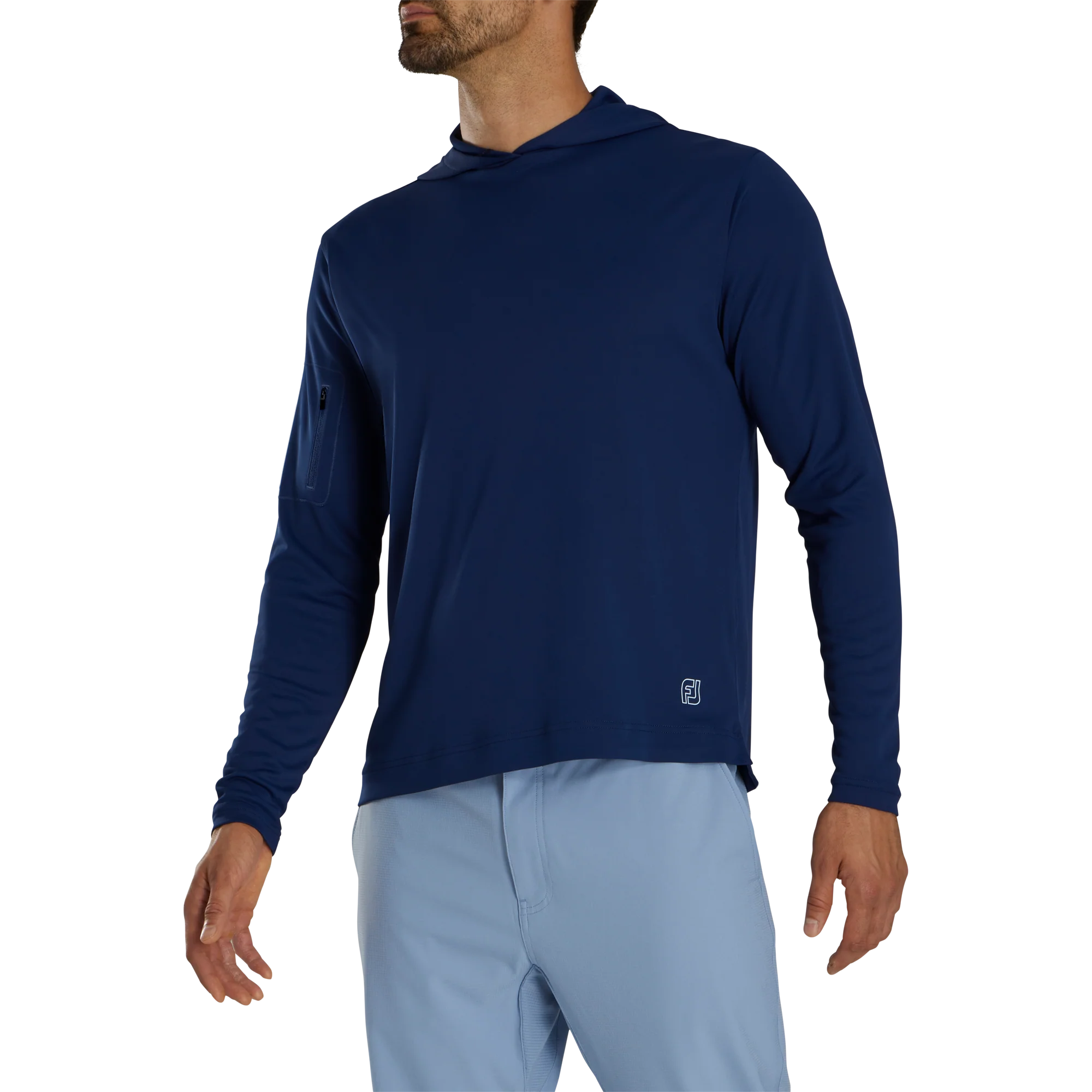 2024 FootJoy Tempo Series Men's Sun Hoodie - Navy