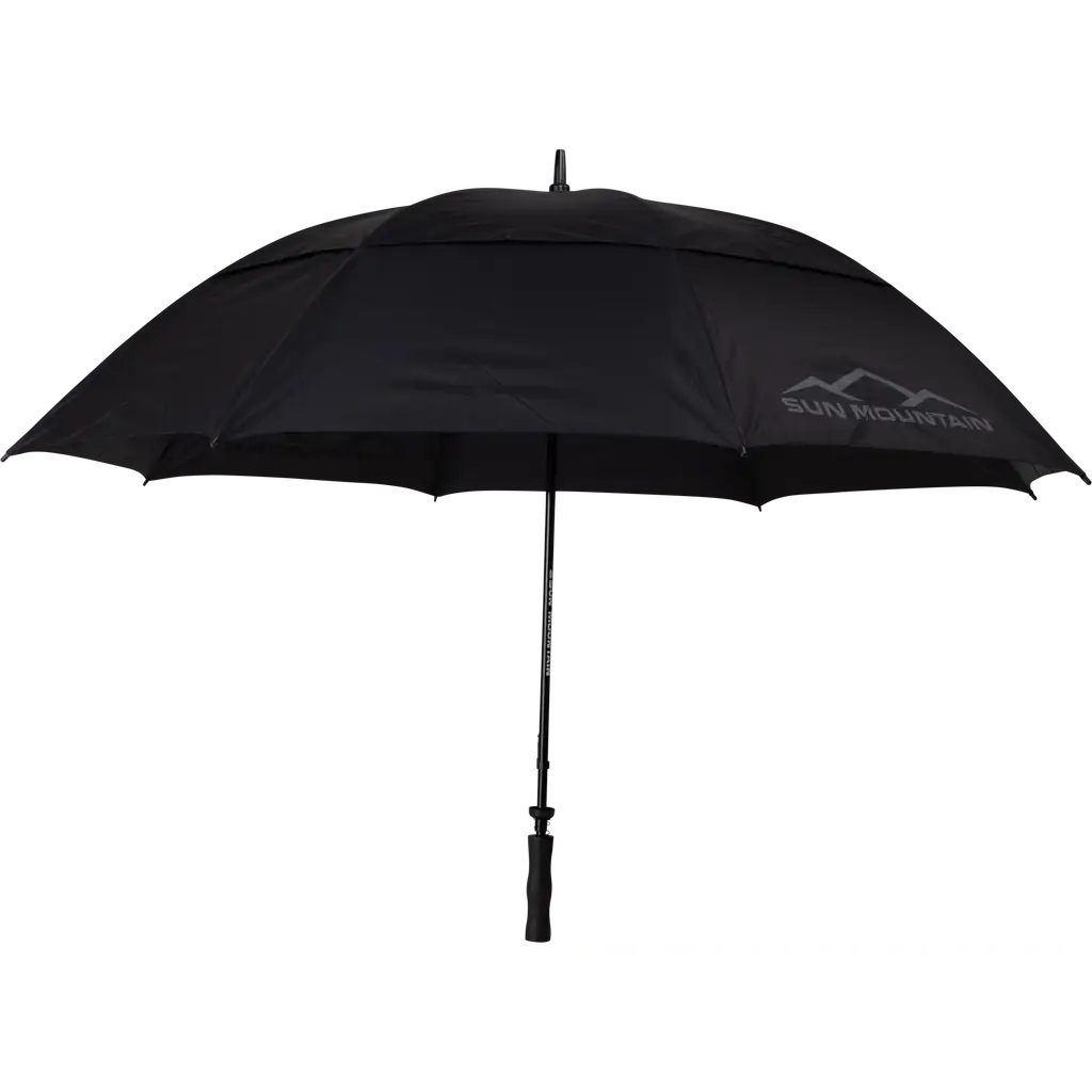 2025 Sun Mountain Solar Umbrella - Black