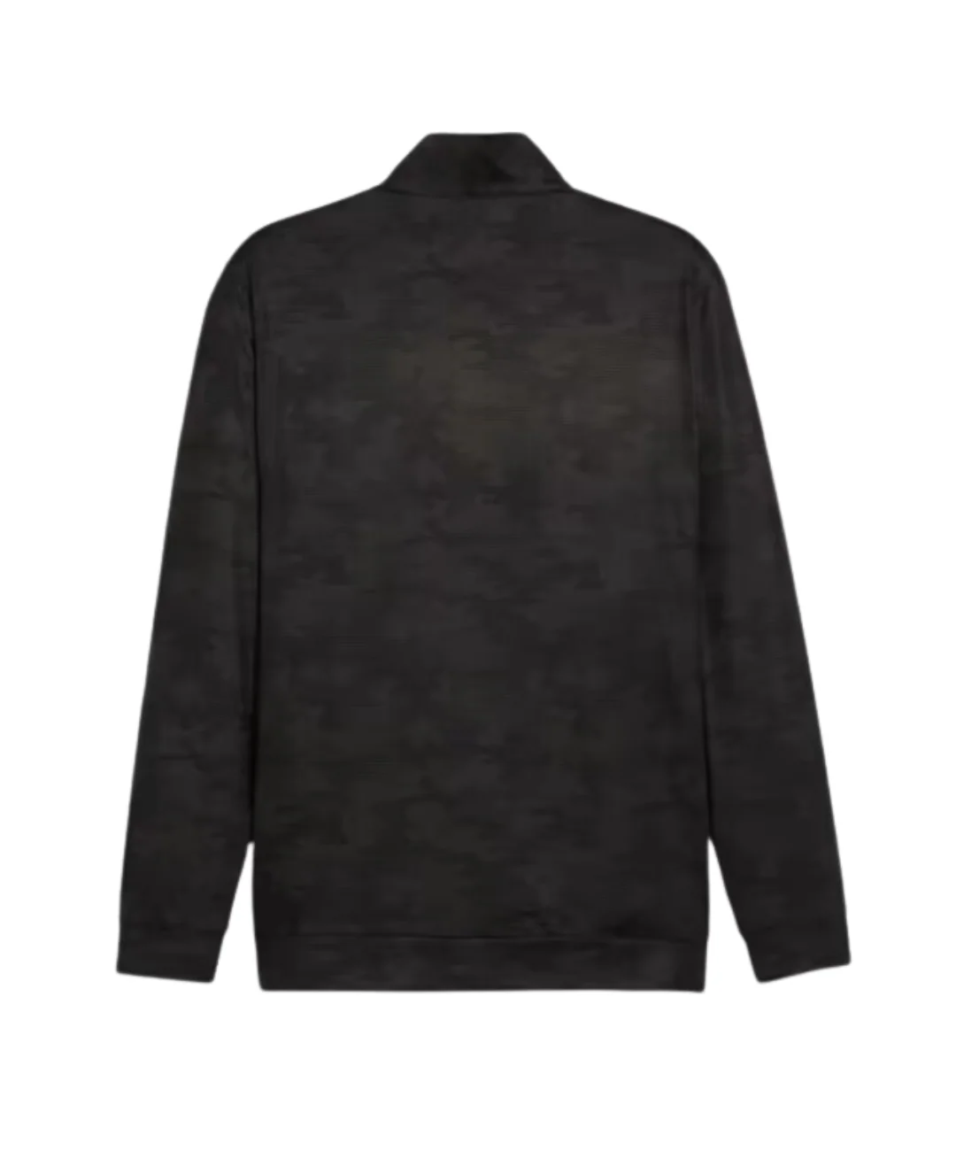 2024 Puma Men's Cloudspun Camo 1/4 Zip Pullover - Black