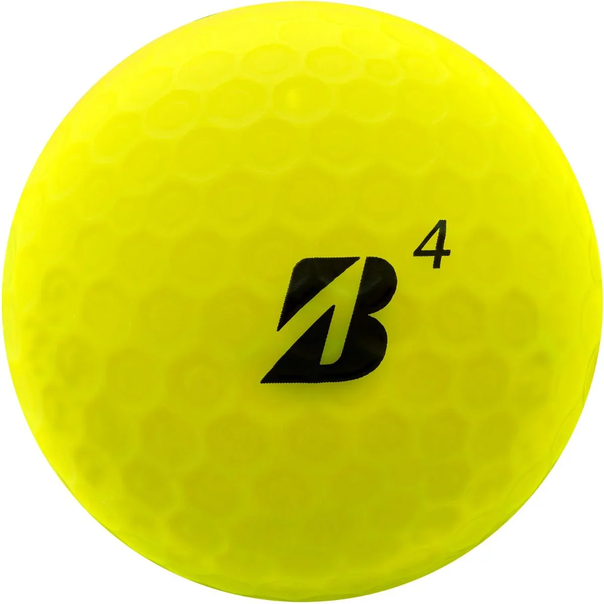 2025 Bridgestone E12 Straight Golf Ball Dozen - Matte Yellow