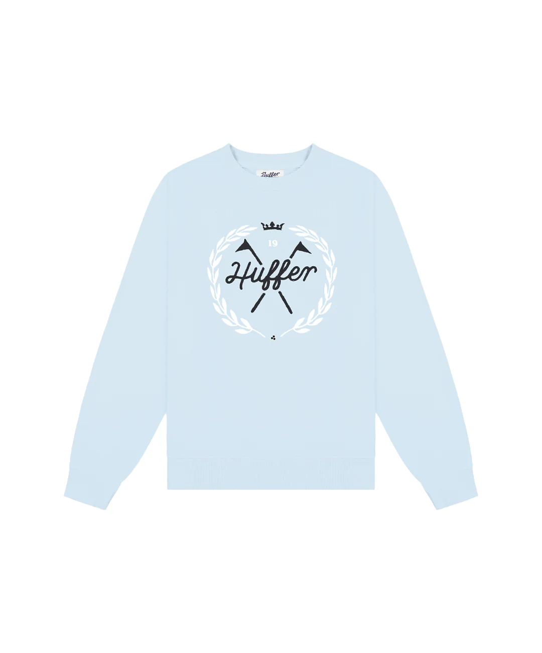 Huffer Women's Club Relax Crew/Legacy - Ice Blue