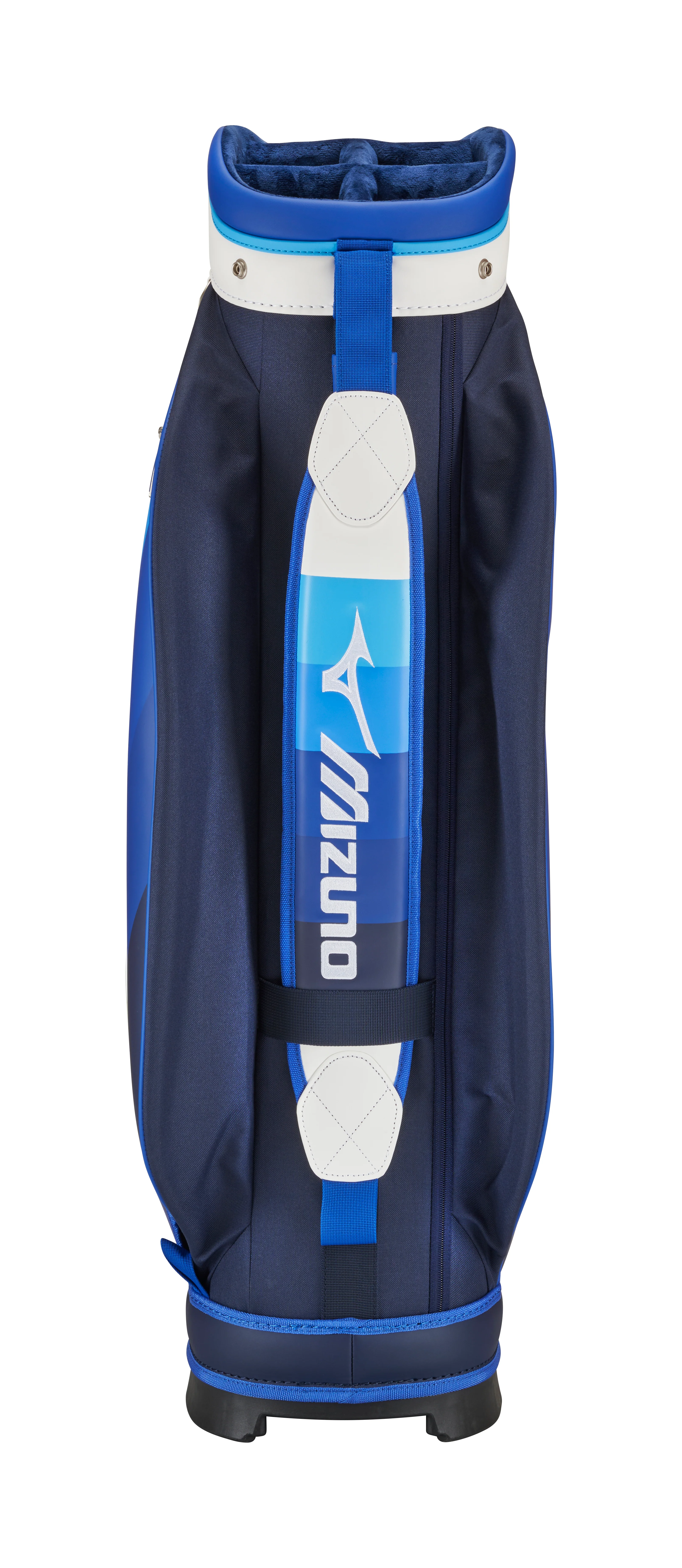 2025 Mizuno Tour Cart Golf Bag - White/Blue