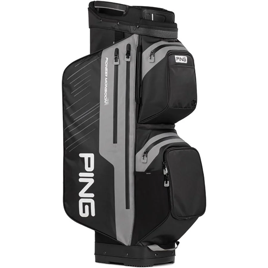 Ping Pioneer Monsoon Golf Bag - Black/Iron