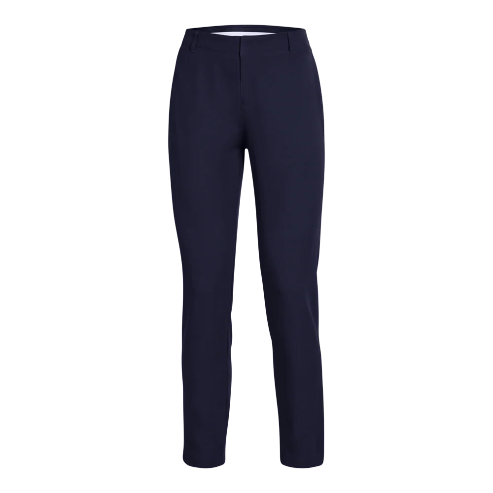 2024 Under Armour Women's Drive Pants - Midnight Navy/Halo Grey