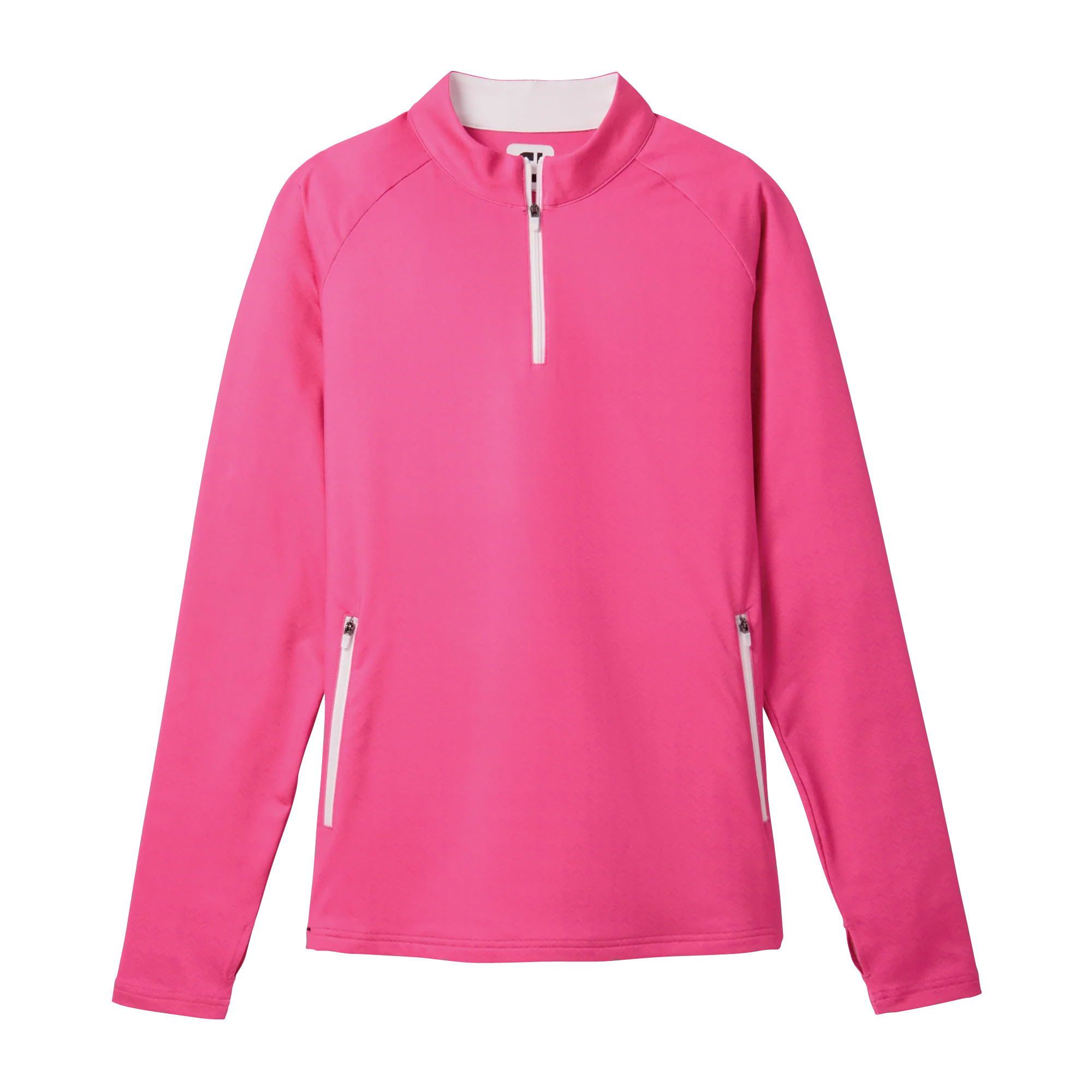 2024 FootJoy Women's Half Zip Printed Midlayer - Pink