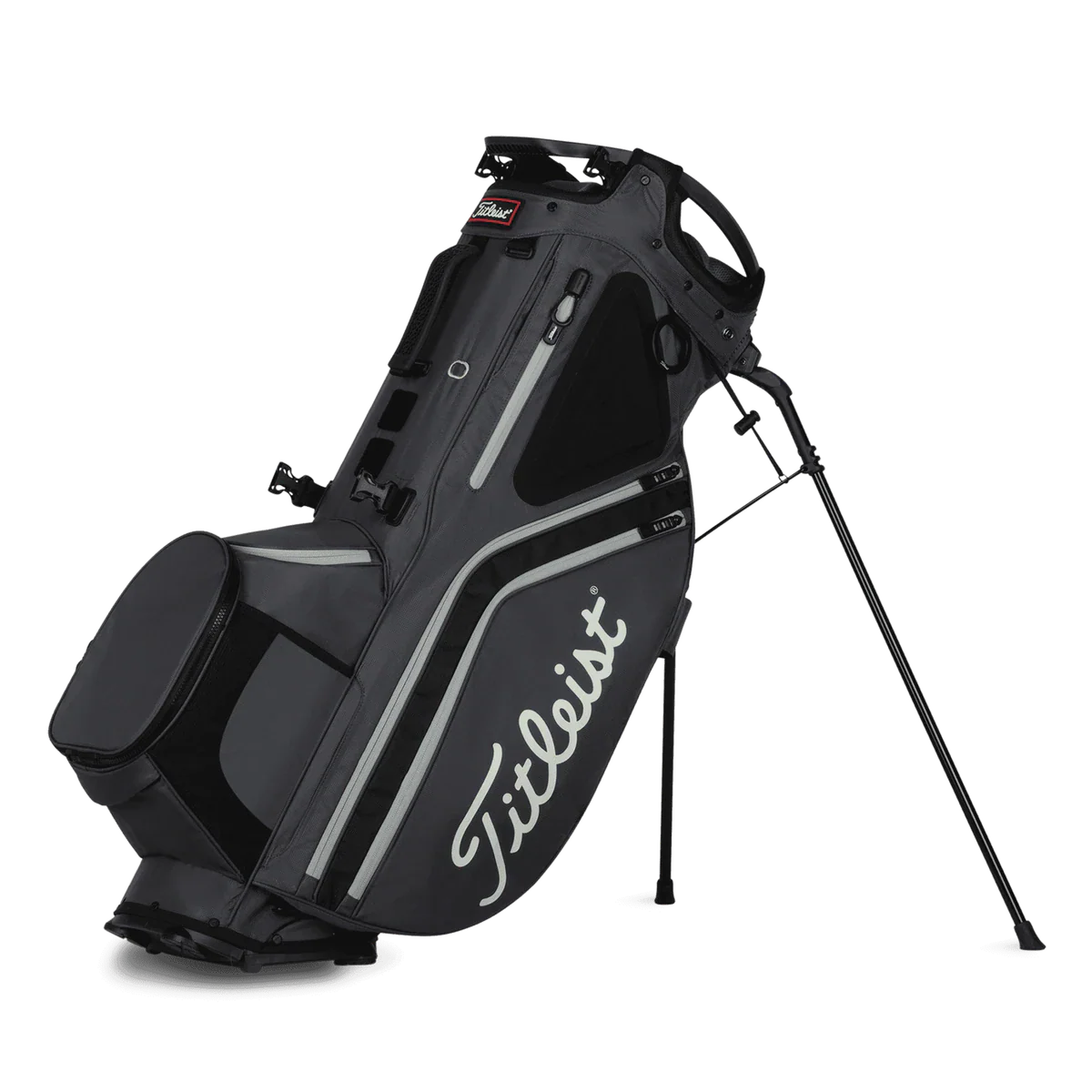 Titleist Hybrid 14 Stand Bag - Charcoal/Black/Grey