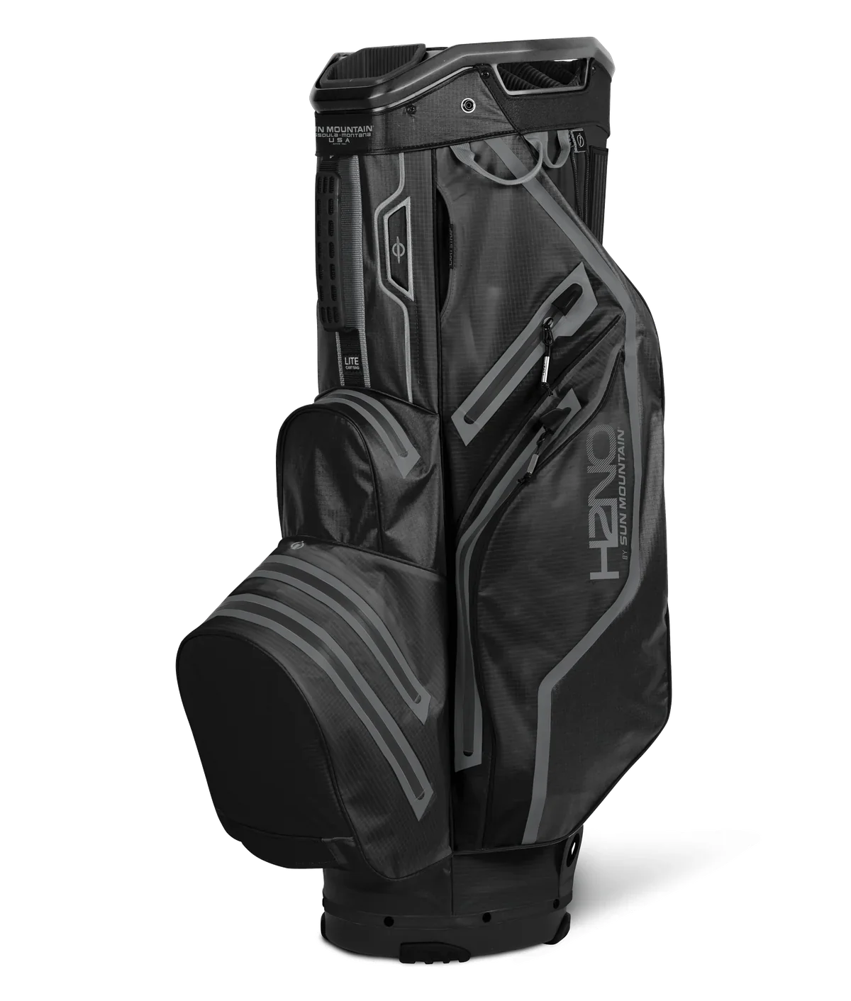 2023 Sun Mountain H2NO Lite Cart Bag -  Black
