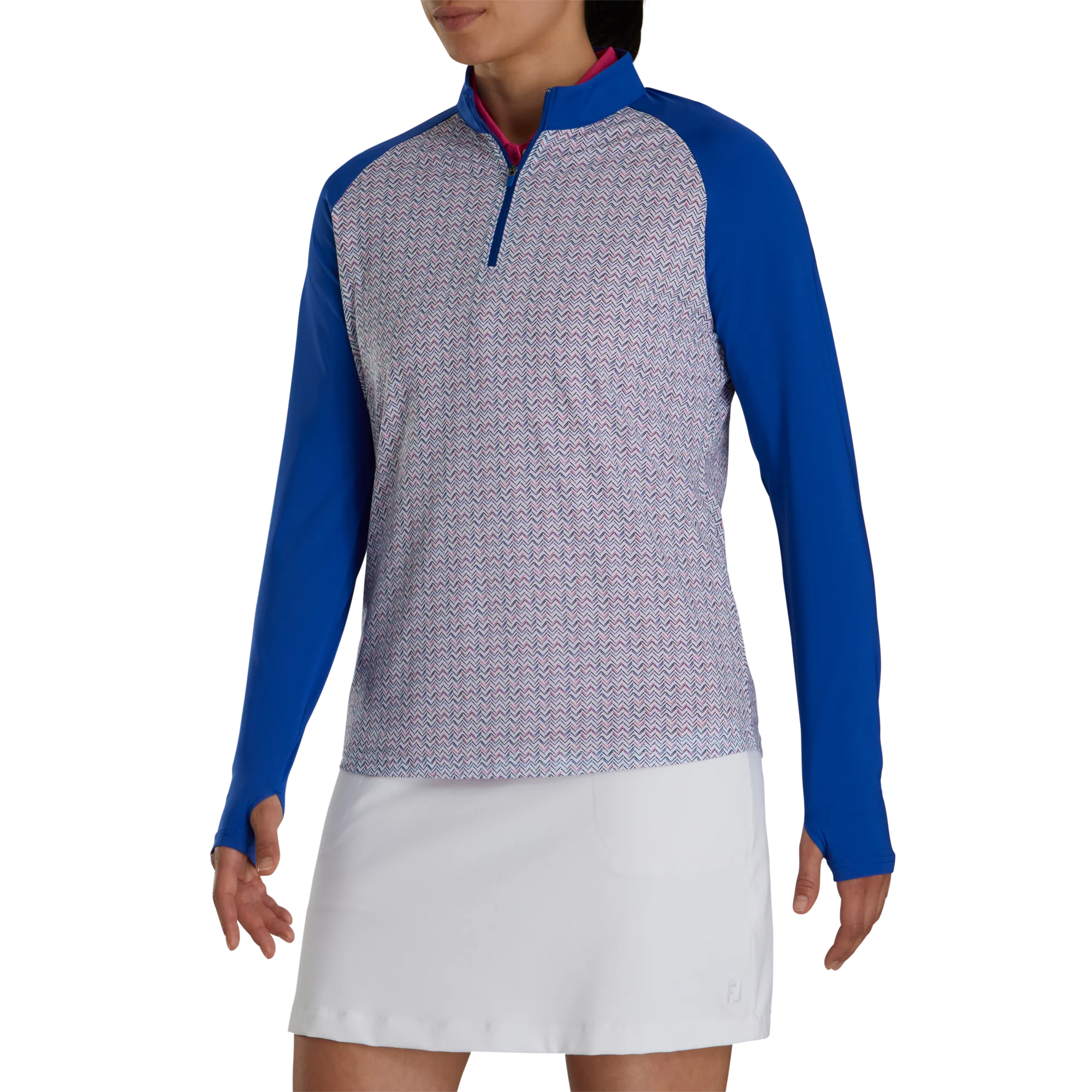 FootJoy Women's Long Sleeve Sun Protection - Cobalt