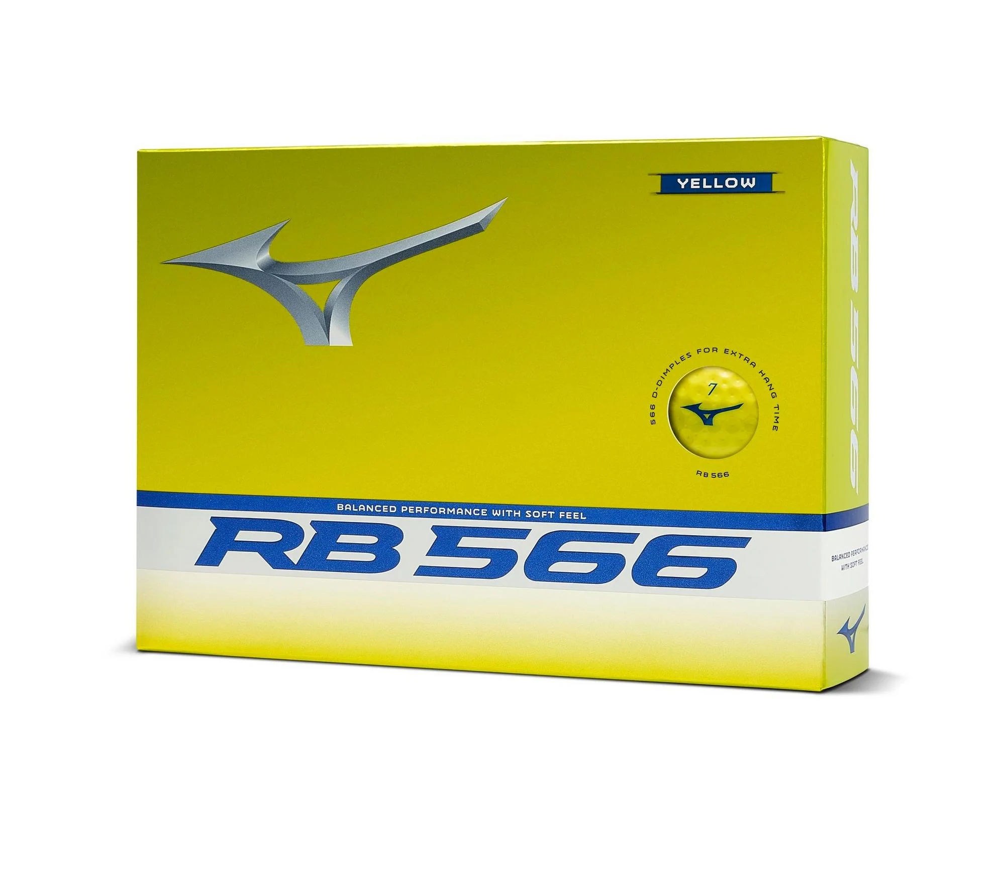 Mizuno RB 566 Golf Ball - Yellow
