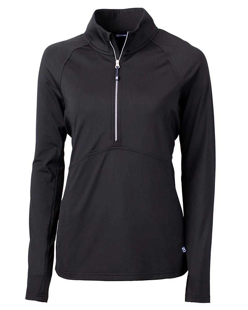 2025 Cutter & Buck Women's Adapt 1/2 Zip Pullover - Black