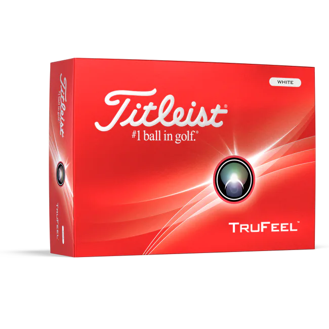 2024 Titleist TruFeel Golf Ball - White