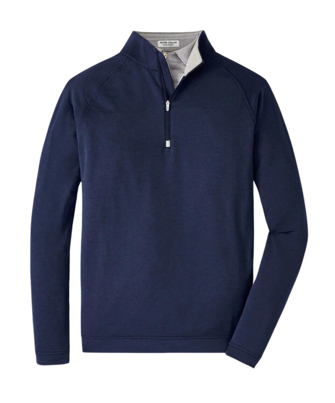 2025 Peter Millar Men's Beaumont Performance 1/4 Zip Pullover - Navy