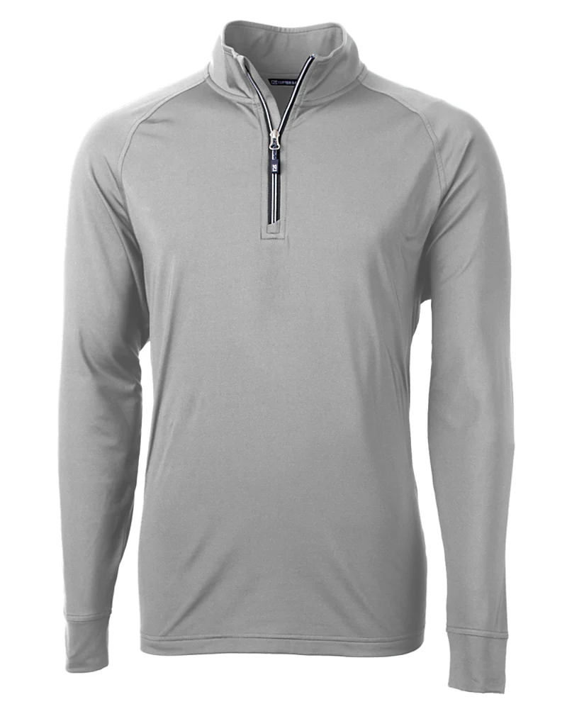 2025 Cutter & Buck Adapt Eco Knit Stretch Quarter Zip Pullover - Polished