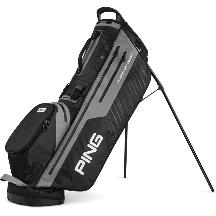 Ping Hoofer Monsoon Golf Bag - Black/Iron