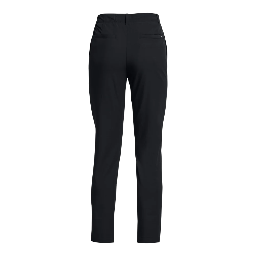2024 Under Armour Women's Drive Pants - Black/Black/Halo Grey