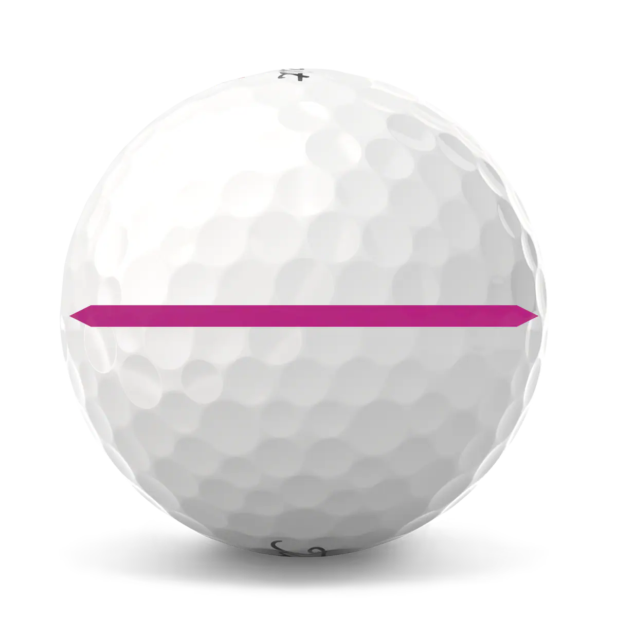 2025 Titleist Pro V1x Performance Alignment Golf Ball Dozen - Pink Line