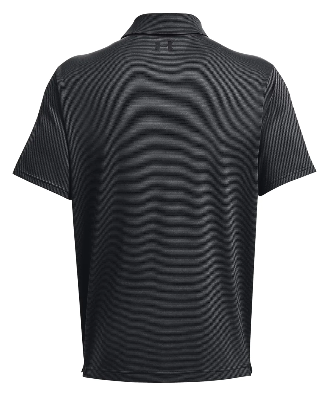 Under Armour Men's Playoff Polo 3.0 Stripe - Black/Pitch Grey/Black