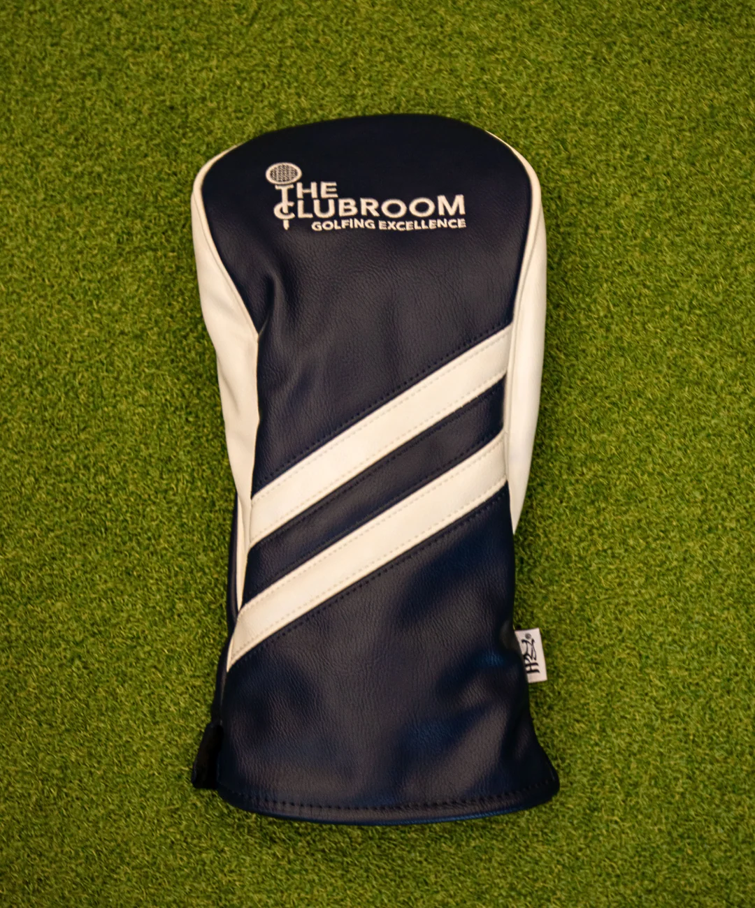 2025 Clubroom Heritage Track Driver Cover - Navy/White