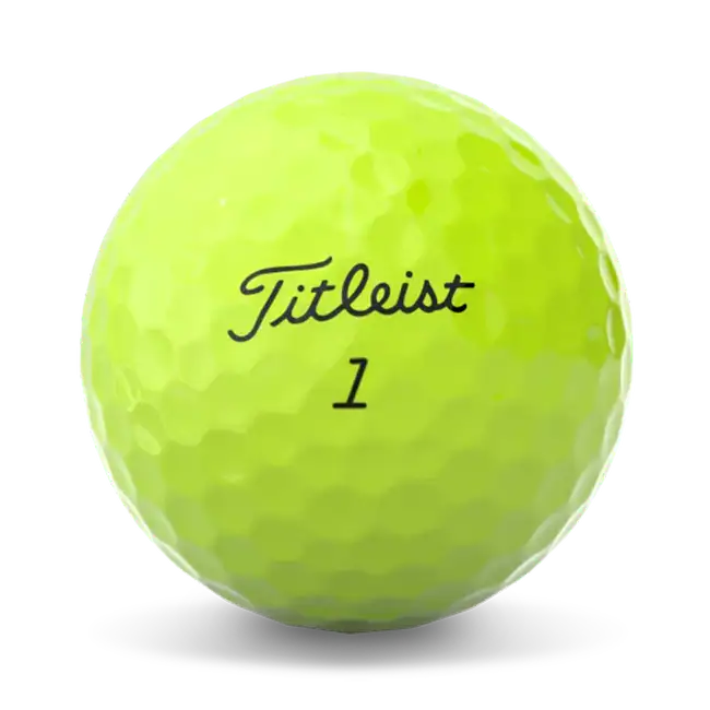 2024 Titleist Tour Soft Golf Ball Dozen - Yellow