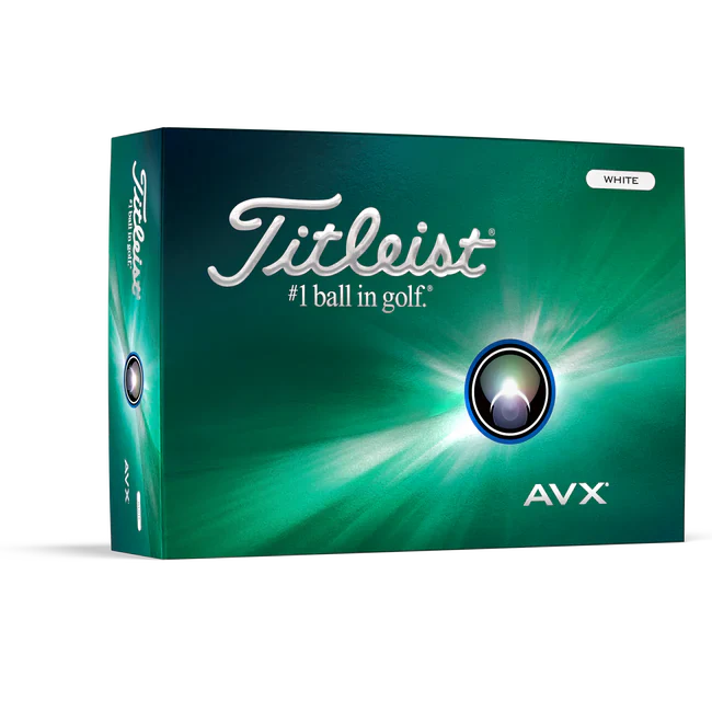 2024 Titleist AVX Golf Ball - White