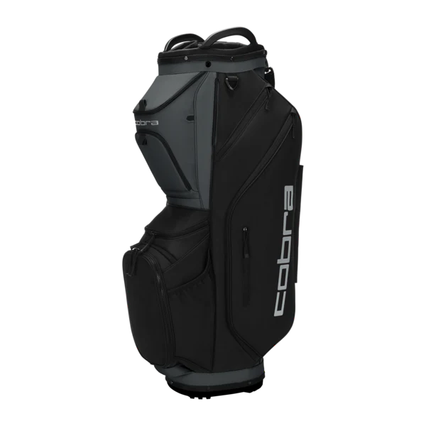 2025 Cobra Ultralite Pro Cart Bag - Black/Dusky Grey